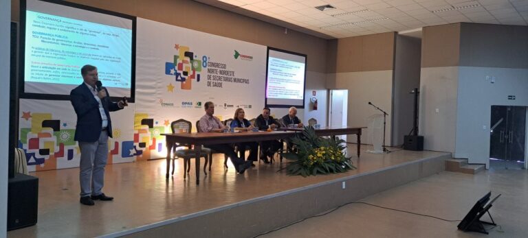 Estudo destaca os desafios da regionalização do SUS em congresso de Secretarias Municipais de Saúde