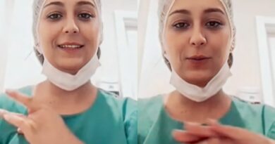 Enfermeira Débora aprendeu Língua Brasileira de Sinais em chamada de vídeo para repassar estado de saúde de paciente