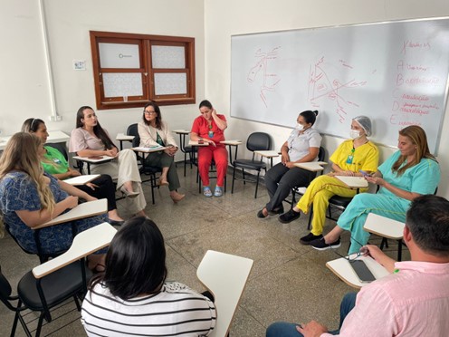 HEF - Hospital Estadual de Formosa proporcionando um ambiente acolhedor para gestantes com o Projeto Acolher, unidade é administrada pelo IMED