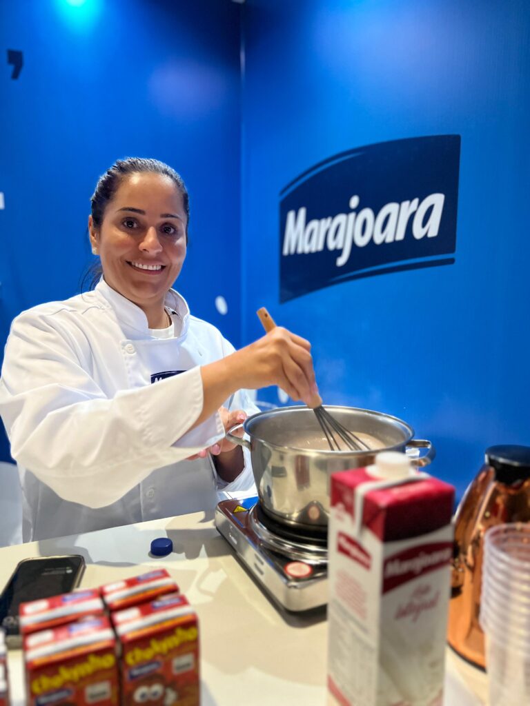 Lidiane Leite, cozinheira, professora de panificação e parceira da Marajoara Laticinios