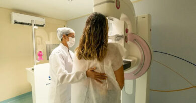 Frota do projeto Sesc Saúde Mulher circula pelo País com oferta de exames de mamografia gratuitos a mulheres entre 50 e 69 anos — Foto: Giselle Dietze/Sesc/Divulgação