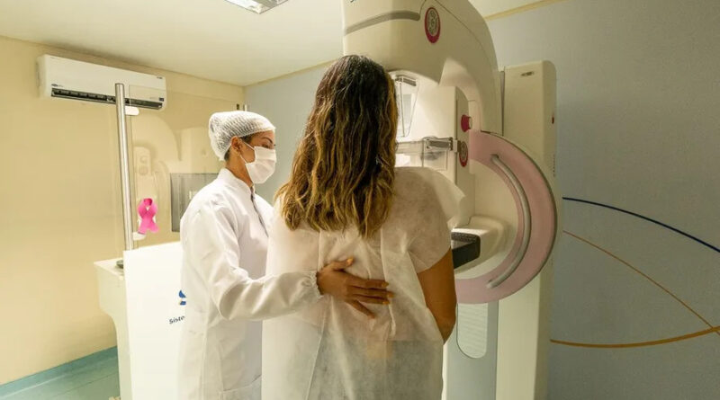 Frota do projeto Sesc Saúde Mulher circula pelo País com oferta de exames de mamografia gratuitos a mulheres entre 50 e 69 anos — Foto: Giselle Dietze/Sesc/Divulgação